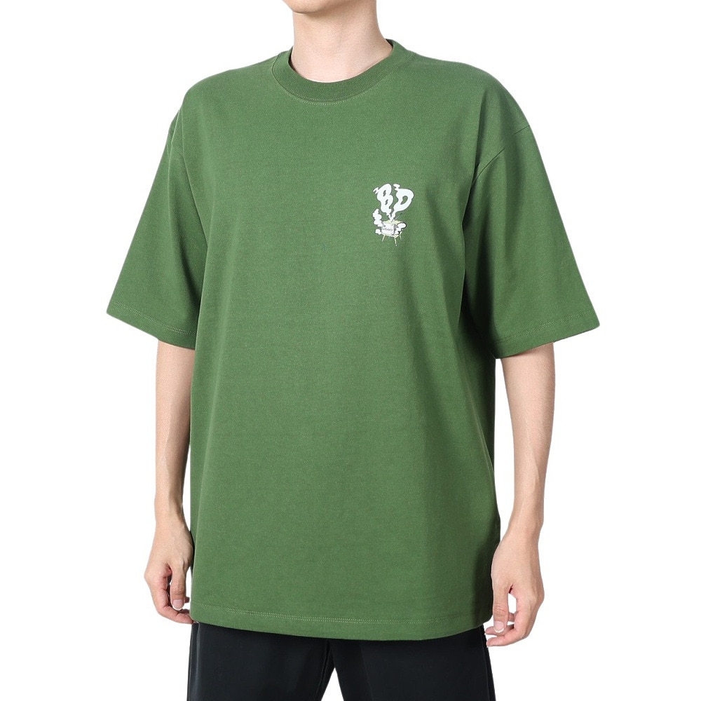 ベンデイビス（BEN DAVIS）（メンズ）スモーキング テレビ 半袖Tシャツ 24580024-FGR