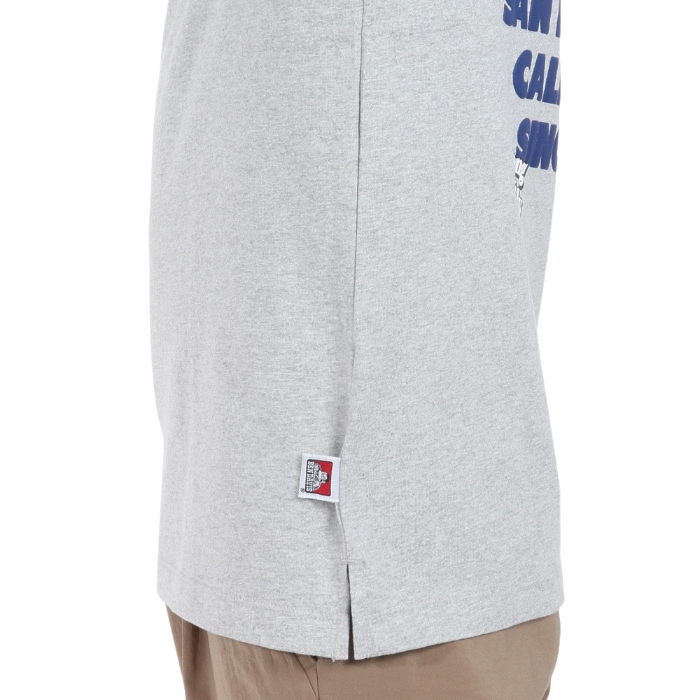 ベンデイビス（BEN DAVIS）（メンズ）ロゴ ラグラン 半袖Tシャツ 24580025-NAV