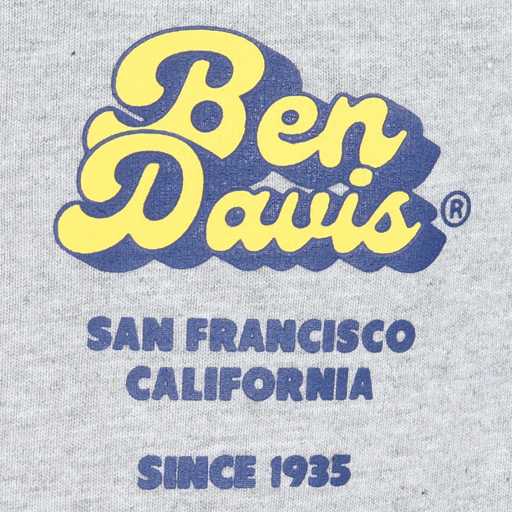 ベンデイビス（BEN DAVIS）（メンズ）ロゴ ラグラン 半袖Tシャツ 24580025-NAV