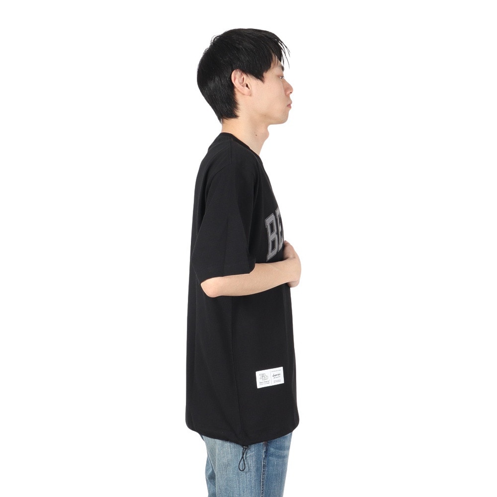ベンデイビス（BEN DAVIS）（メンズ）アーチロゴ 半袖Tシャツ 24580035-BLK