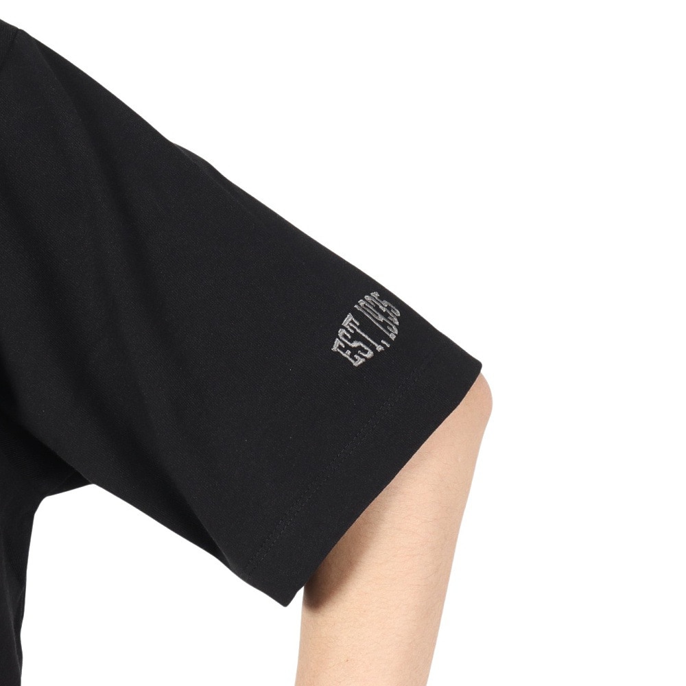 ベンデイビス（BEN DAVIS）（メンズ）アーチロゴ 半袖Tシャツ 24580035-BLK