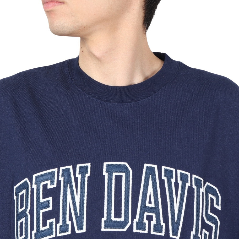 ベンデイビス（BEN DAVIS）（メンズ）アーチロゴ 半袖Tシャツ 24580035-DNV