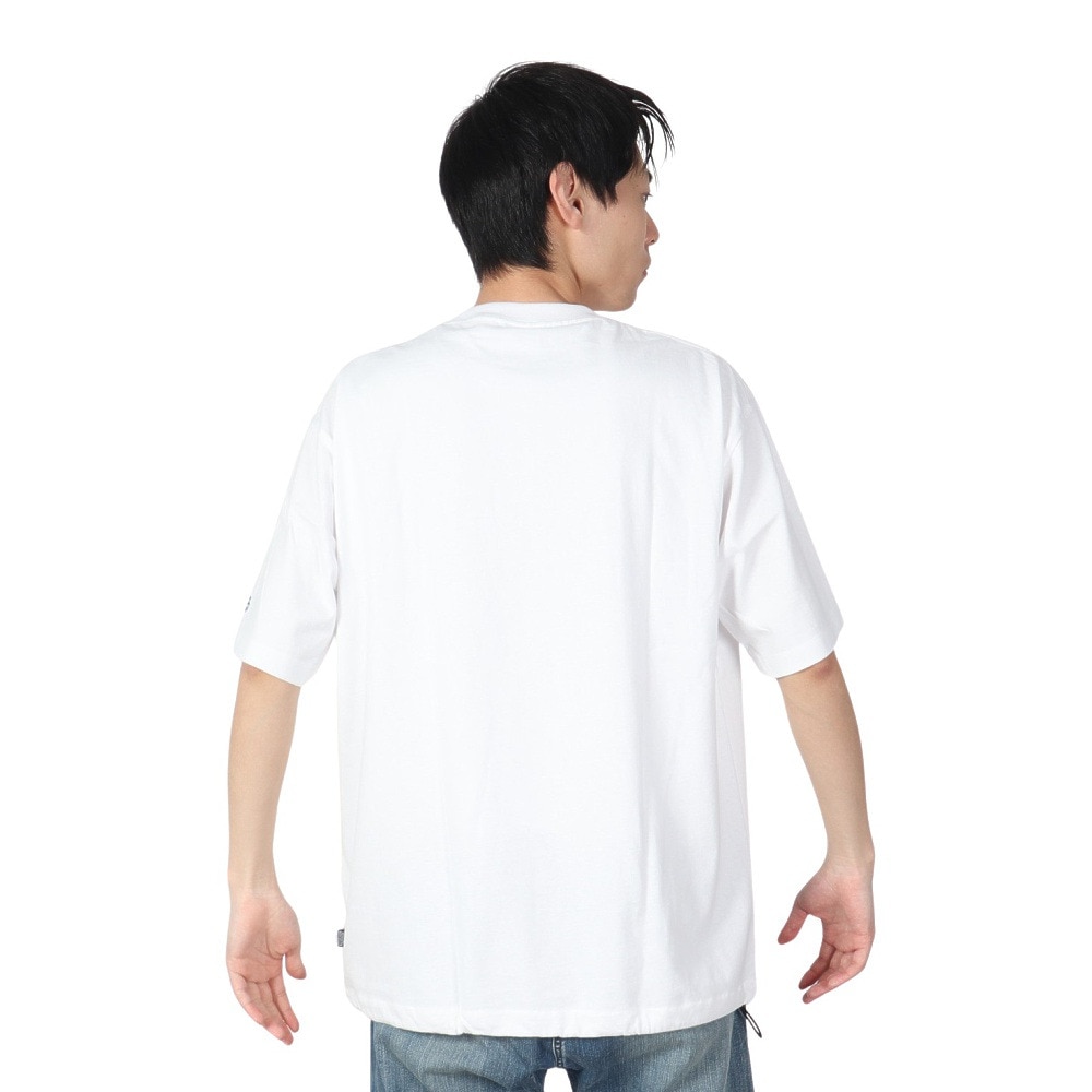 ベンデイビス（BEN DAVIS）（メンズ）アーチロゴ 半袖Tシャツ 24580035-WHT