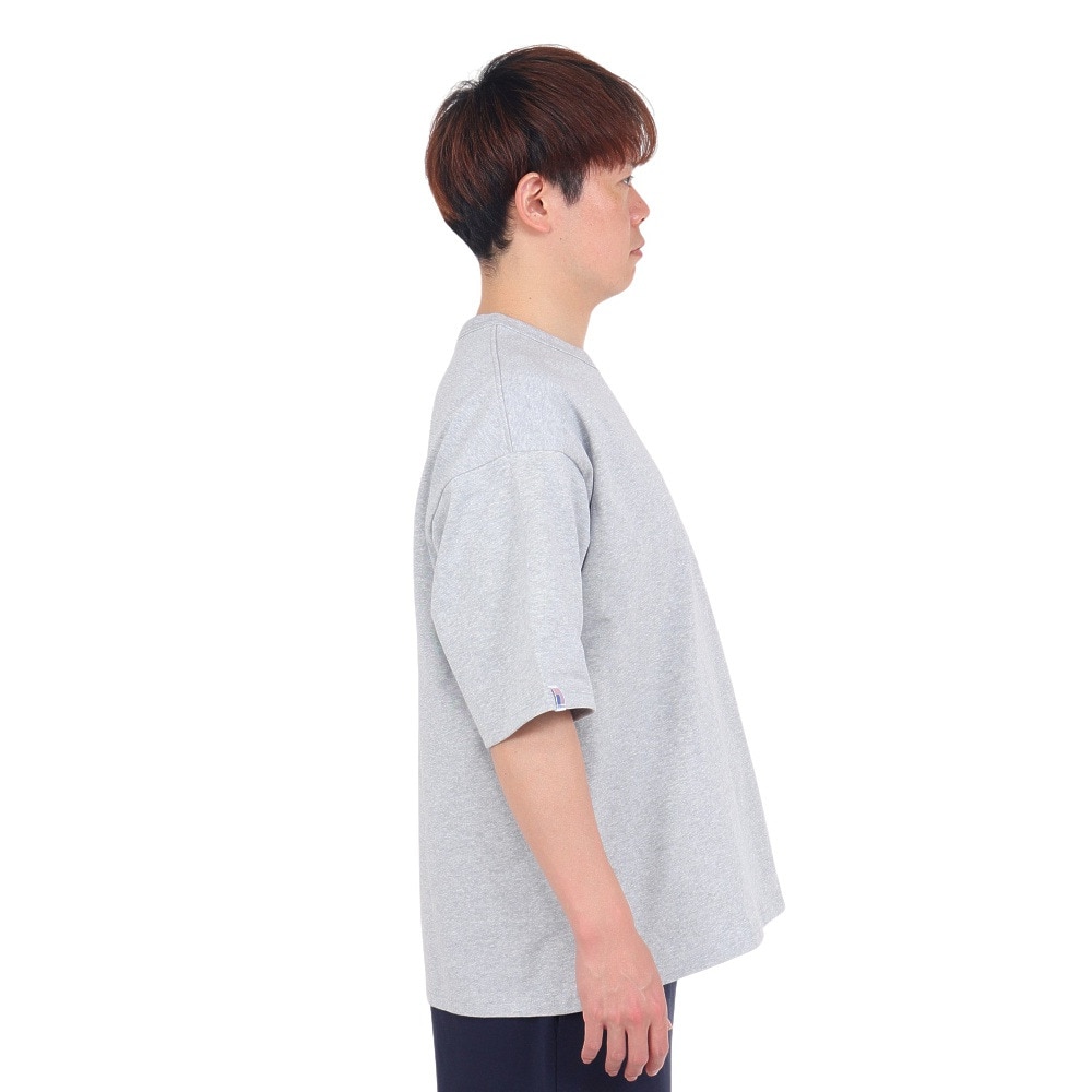 ラッセル（RUSSELL）（メンズ）PRO Cotton 半袖ポケット付Tシャツ RBM24S0004 MGRY