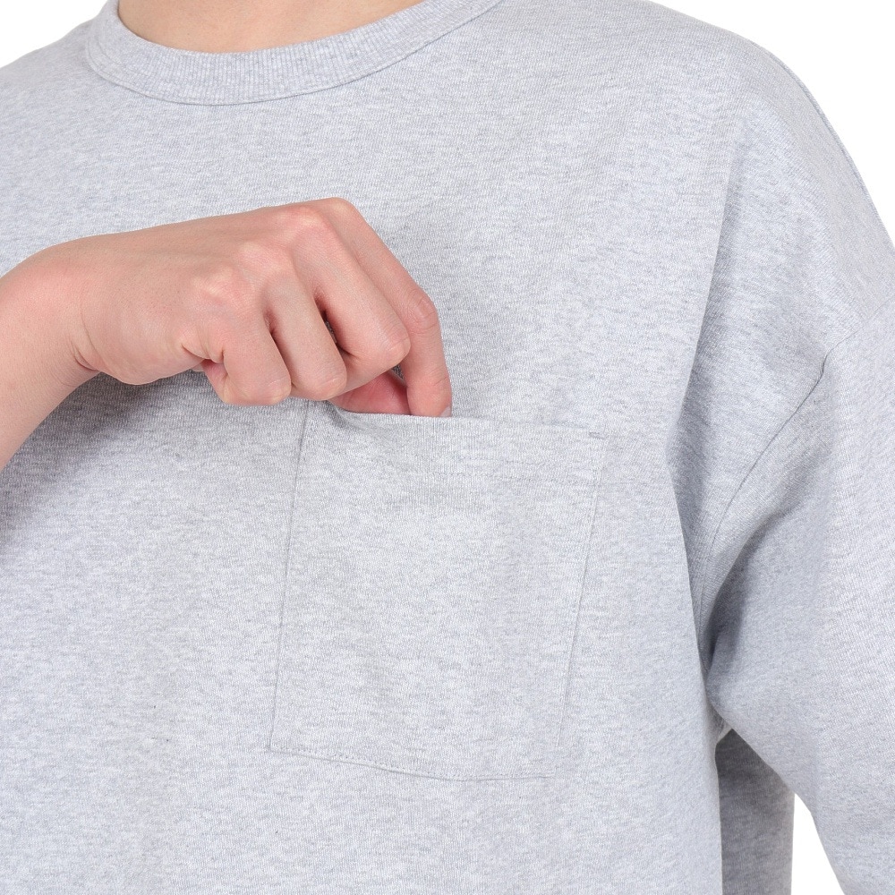 ラッセル（RUSSELL）（メンズ）PRO Cotton 半袖ポケット付Tシャツ RBM24S0004 MGRY