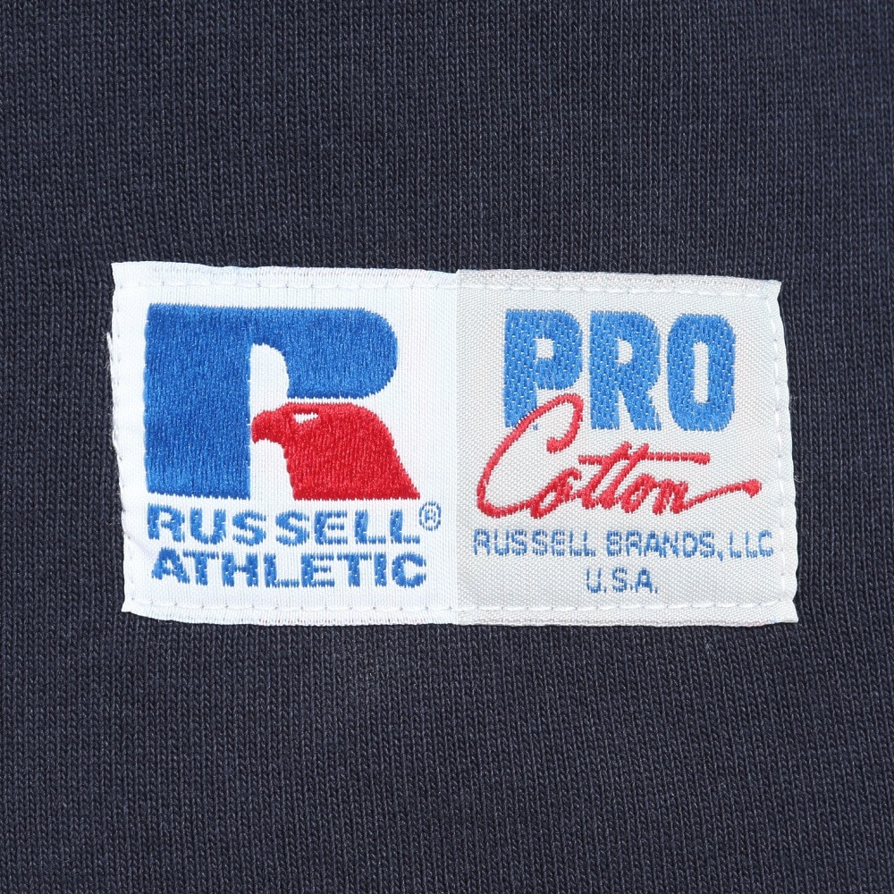 ラッセル（RUSSELL）（メンズ）PRO Cotton 半袖ポケット付Tシャツ RBM24S0004 NVY