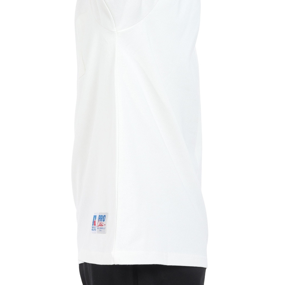 ラッセル（RUSSELL）（メンズ）PRO Cotton 半袖ポケット付Tシャツ RBM24S0004 WHT