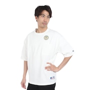 ラッセル（RUSSELL）（メンズ）PRO Cotton 半袖ポケット付Tシャツ RBM24S0004 WHT