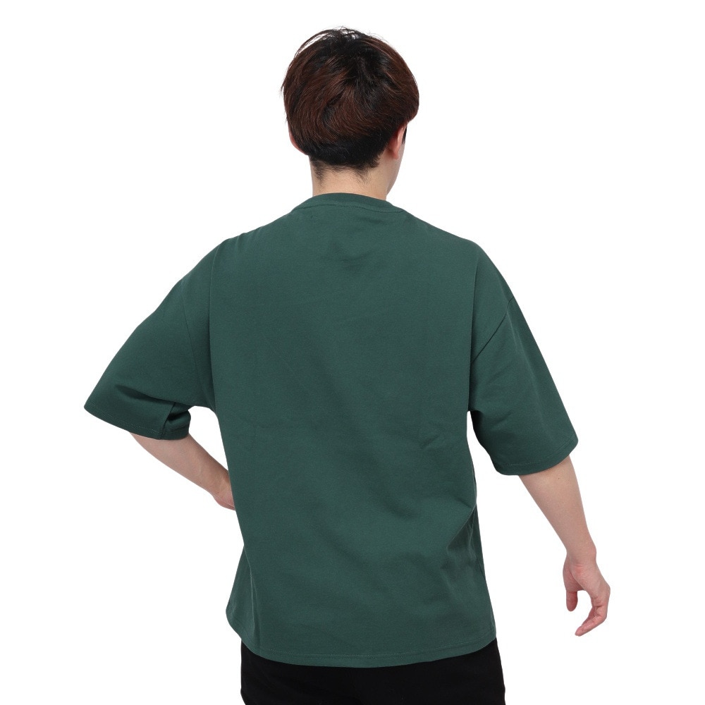 ラッセル（RUSSELL）（メンズ）16/-OEカレッジ 半袖Tシャツ RBM24S0006 DGRN