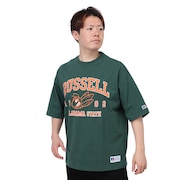 ラッセル（RUSSELL）（メンズ）16/-OEカレッジ Tシャツ RBM24S0006 DGRN