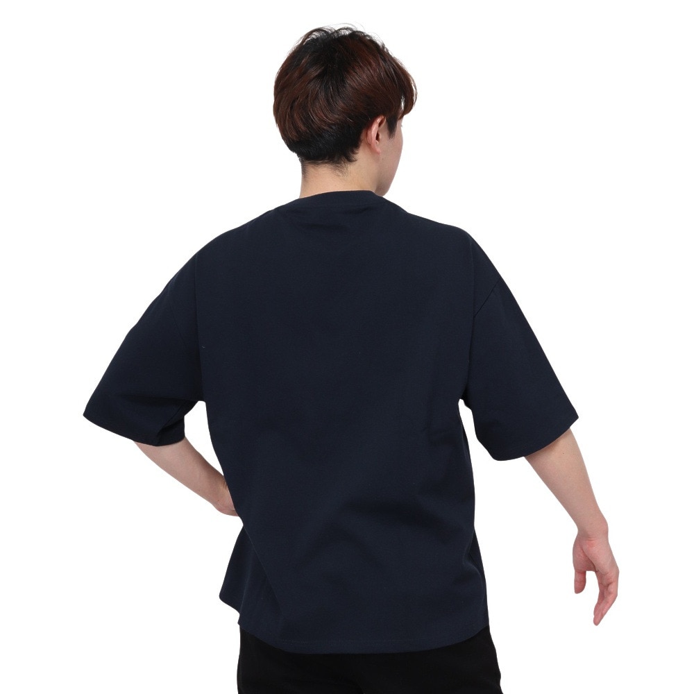 ラッセル（RUSSELL）（メンズ）16/-OEカレッジ 半袖Tシャツ RBM24S0006 NVY