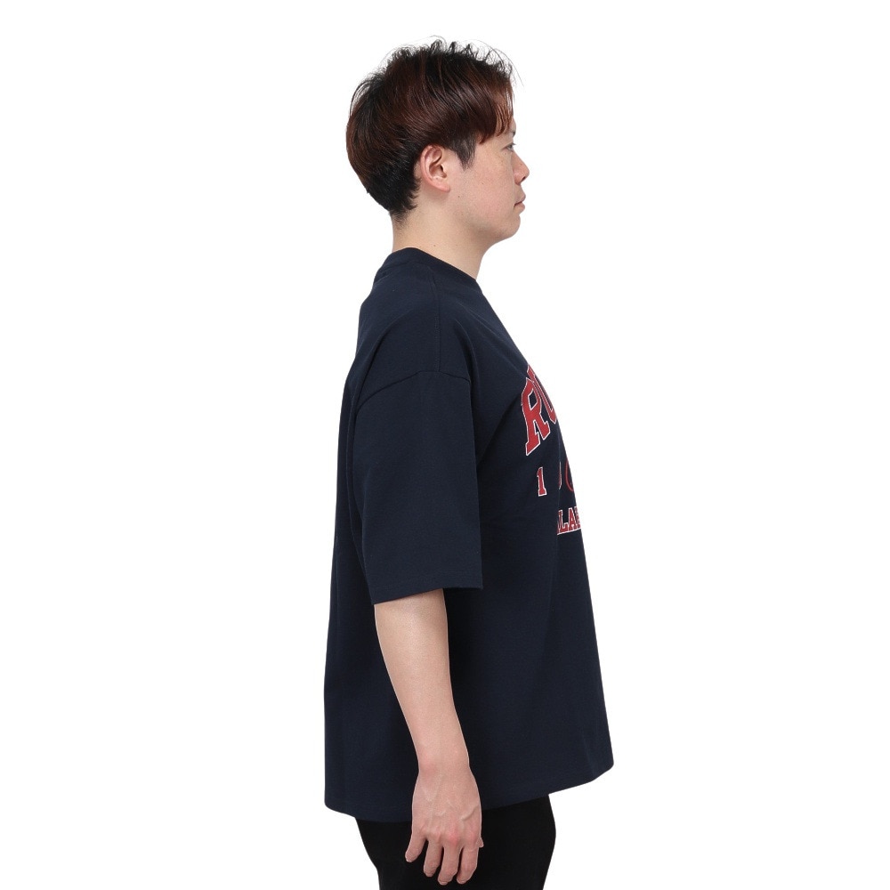 ラッセル（RUSSELL）（メンズ）16/-OEカレッジ Tシャツ RBM24S0006 NVY