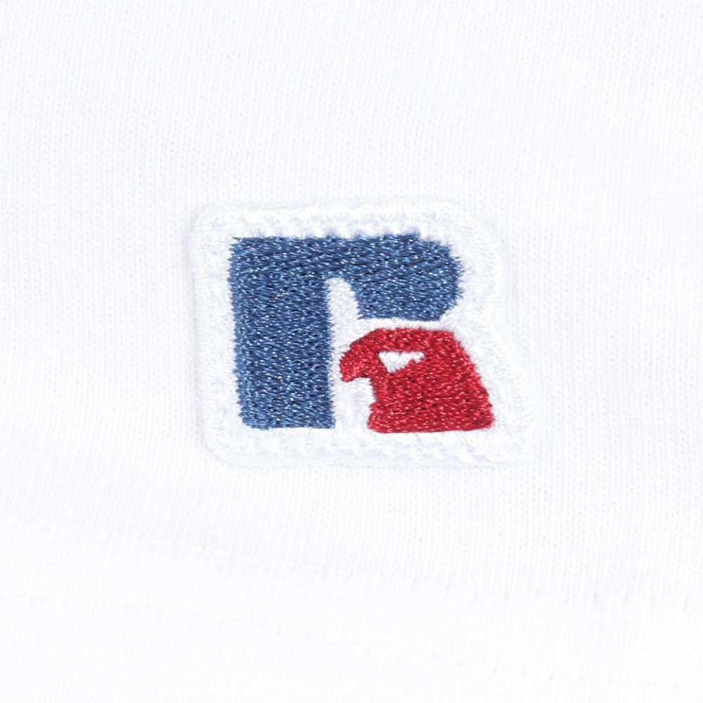ラッセル（RUSSELL）（メンズ）16/-OEカレッジ 半袖Tシャツ RBM24S0006 WHT