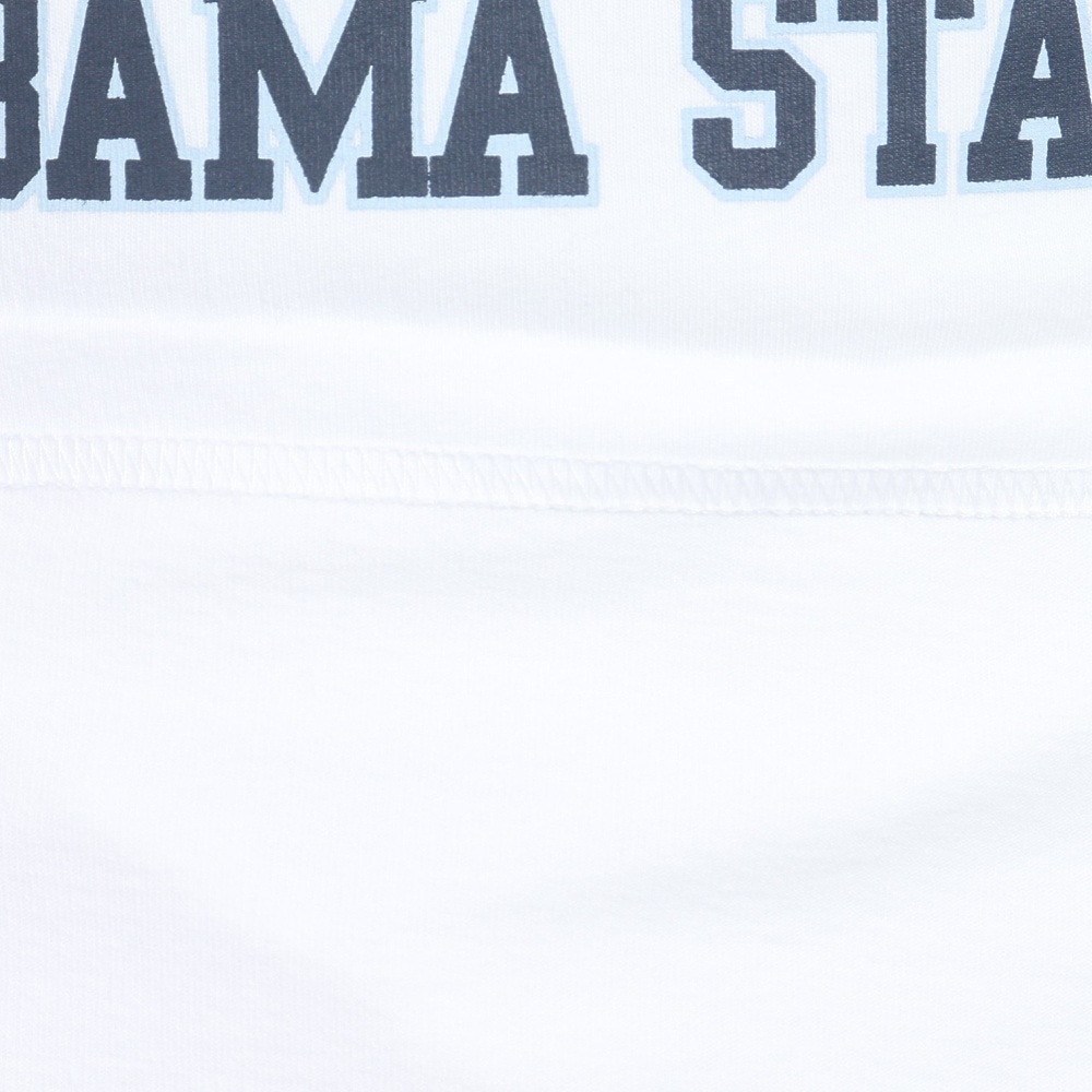 ラッセル（RUSSELL）（メンズ）16/-OEカレッジ 半袖Tシャツ RBM24S0006 WHT