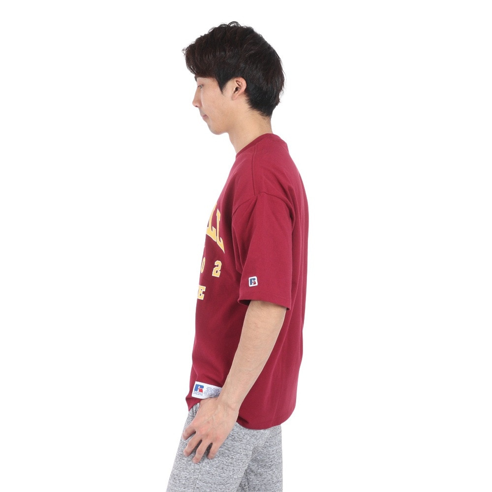 ラッセル（RUSSELL）（メンズ）16/-OEカレッジ 半袖Tシャツ RBM24S0006 WIN