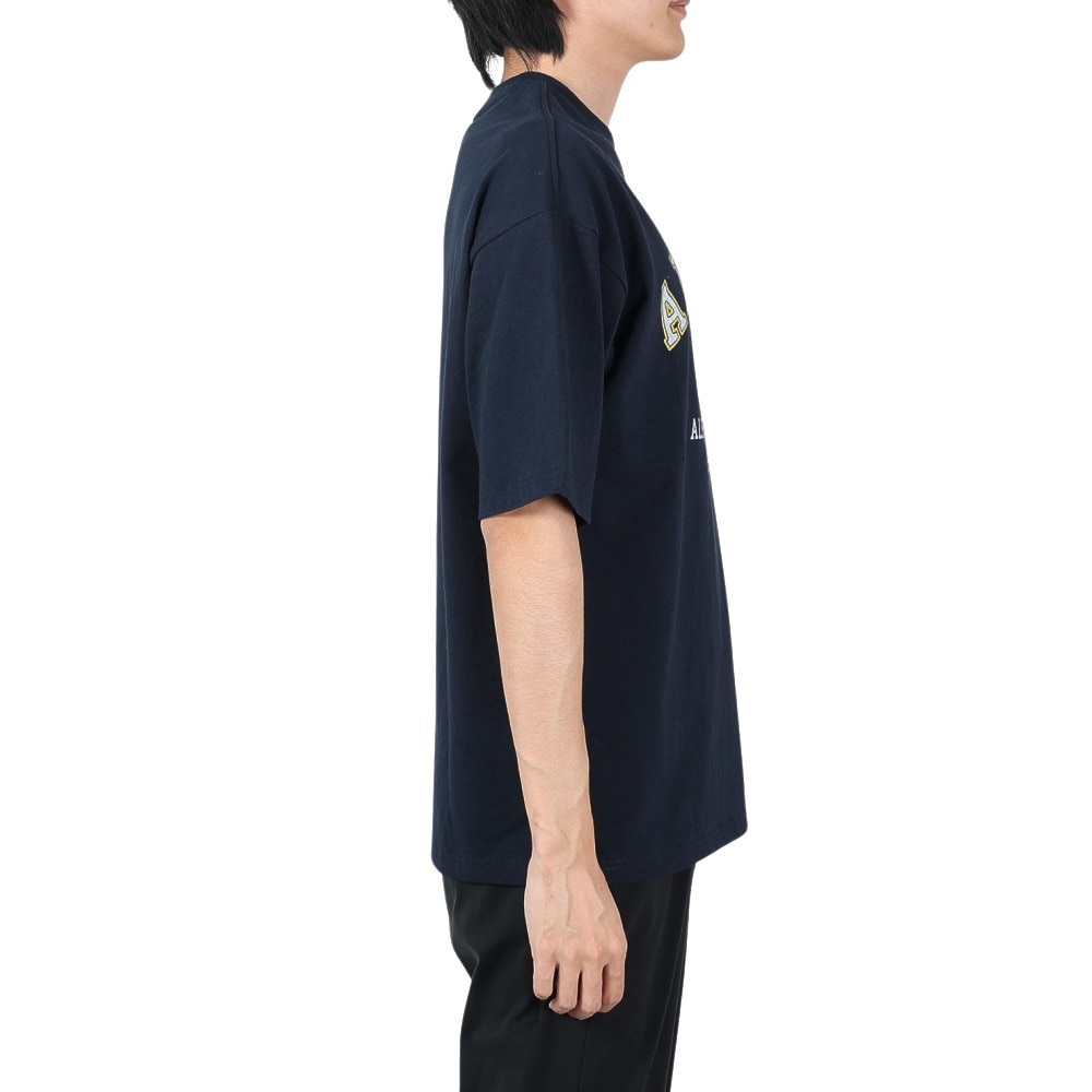 ラッセル（RUSSELL）（メンズ）16/-OE カレッジアメフト Tシャツ RBM24S0007 NVY