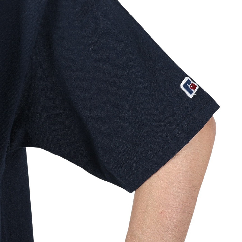 ラッセル（RUSSELL）（メンズ）16/-OE カレッジアメフト Tシャツ RBM24S0007 NVY