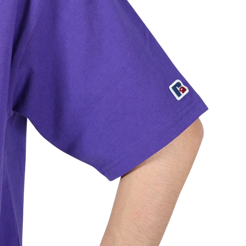 ラッセル（RUSSELL）（メンズ）16/-OE カレッジアメフト Tシャツ RBM24S0007 PUL