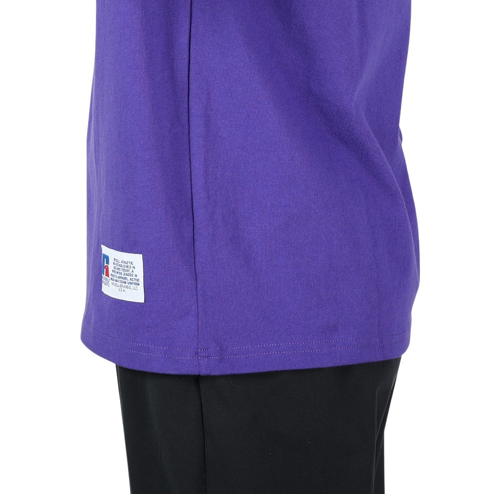 ラッセル（RUSSELL）（メンズ）16/-OE カレッジアメフト Tシャツ RBM24S0007 PUL