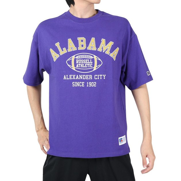 ラッセル（RUSSELL）（メンズ）16/-OE カレッジアメフト Tシャツ 