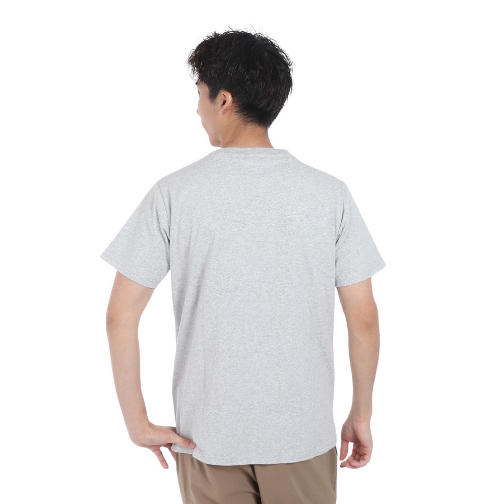 ラッセル（RUSSELL）（メンズ）16/-OE ワンポイント ロゴ 半袖Tシャツ RBM24S0013 MGRY