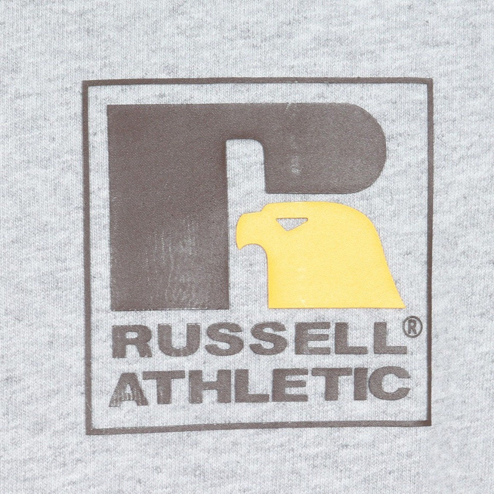 ラッセル（RUSSELL）（メンズ）16/-OE ワンポイント ロゴ 半袖Tシャツ RBM24S0013 MGRY