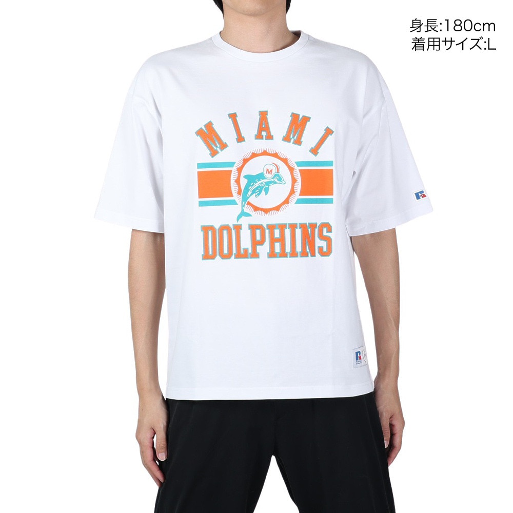 ラッセル（RUSSELL）（メンズ）NFLコラボ 半袖Tシャツ RBM24S0015 WHOR