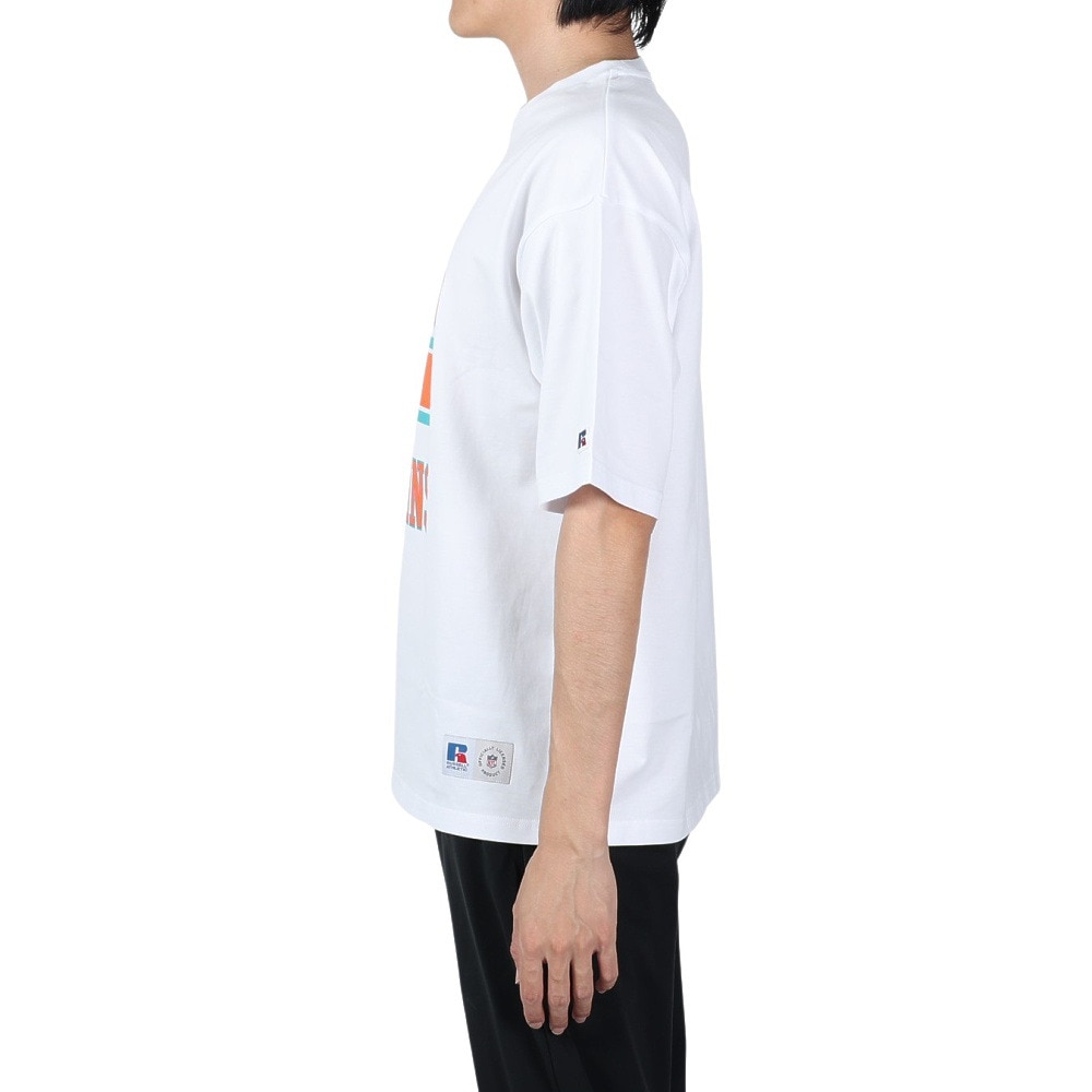 ラッセル（RUSSELL）（メンズ）NFLコラボ 半袖Tシャツ RBM24S0015 WHOR