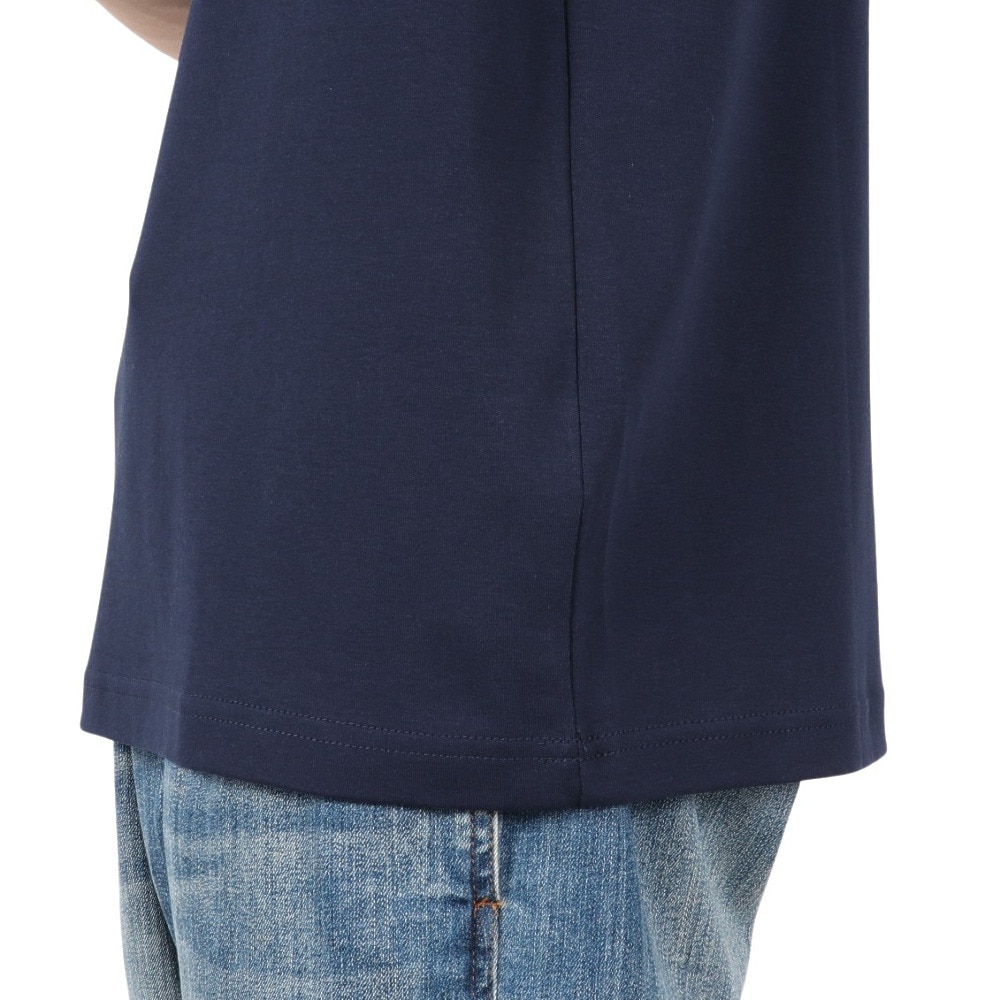 ジム（gim）（メンズ）スムーススロープネック 半袖Tシャツ 24238510-705