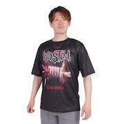 WASTED PARIS（WASTED PARIS）（メンズ、レディース）Blind メッシュ クルーネック Tシャツ 2411-07213-00304