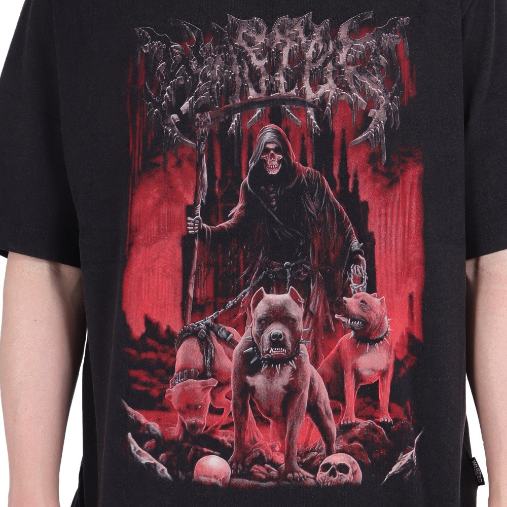WASTED PARIS（WASTED PARIS）（メンズ）半袖Tシャツ HELL GATE 2411-07213-05204