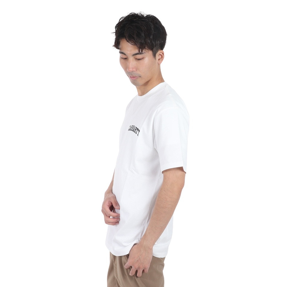 カーハート（CARHARTT）（メンズ）UNIVERSITYSCRIPT 半袖Tシャツ I02899100AXX