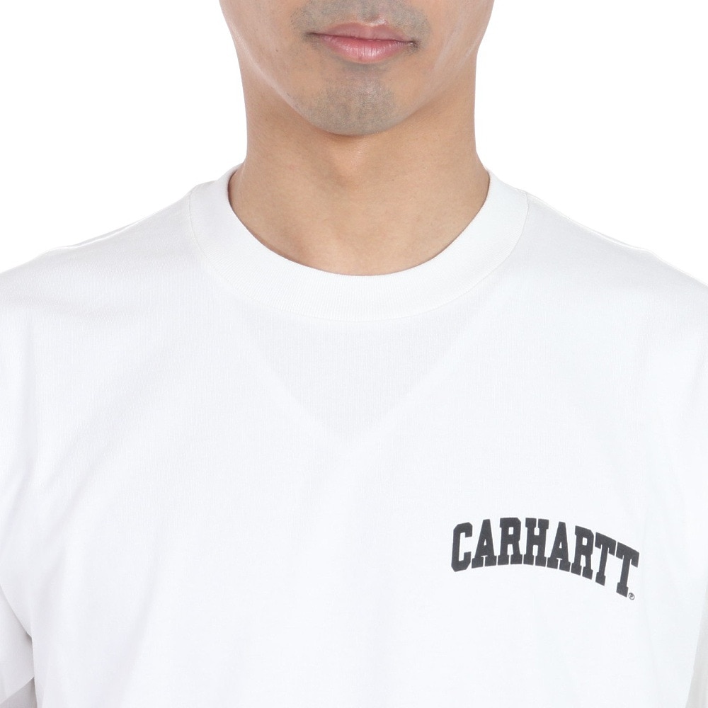 カーハート（CARHARTT）（メンズ）UNIVERSITYSCRIPT 半袖Tシャツ I02899100AXX