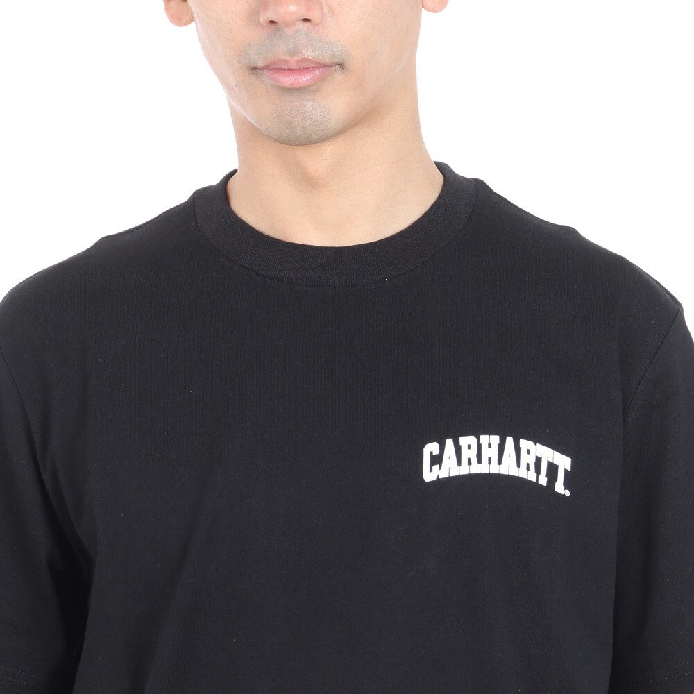 カーハート（CARHARTT）（メンズ）UNIVERSITY SCRIPT 半袖Tシャツ I0289910D2XX