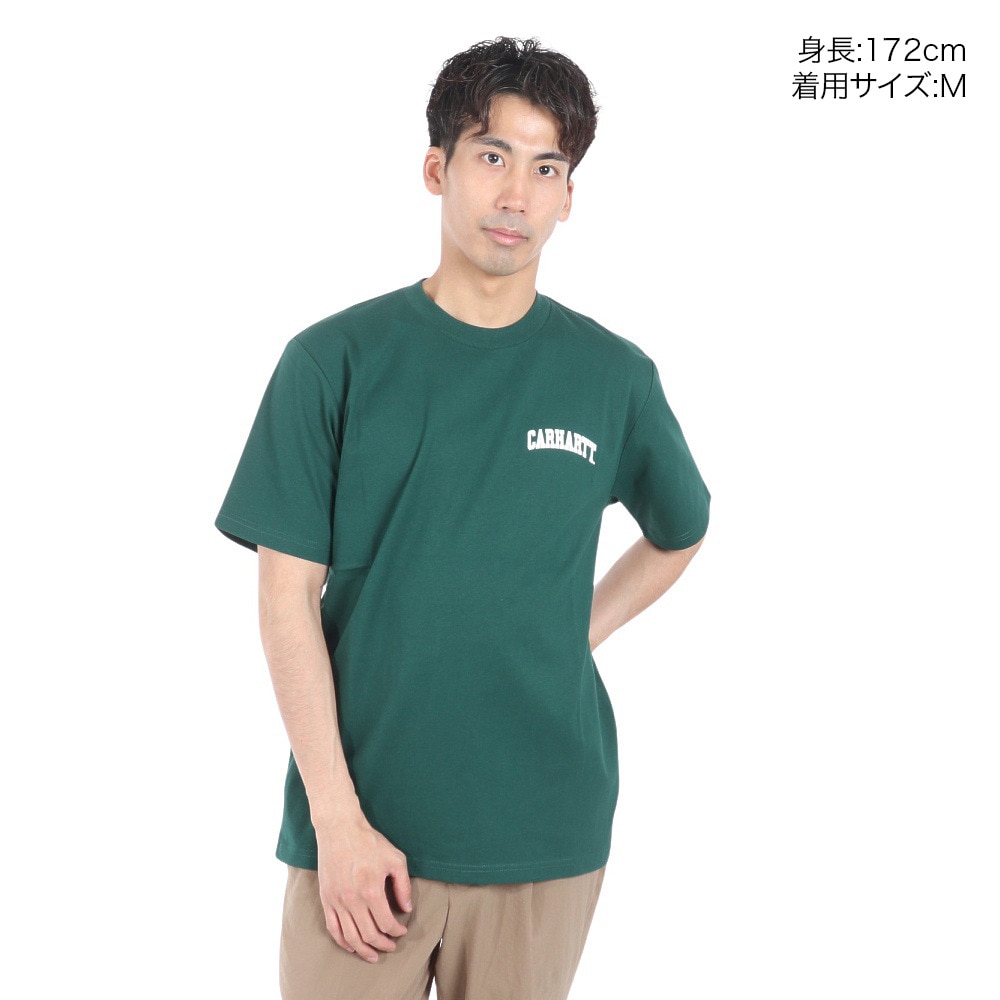 カーハート（CARHARTT）（メンズ）半袖 UNIVERSITYSCRIPT Tシャツ I02899122VXX