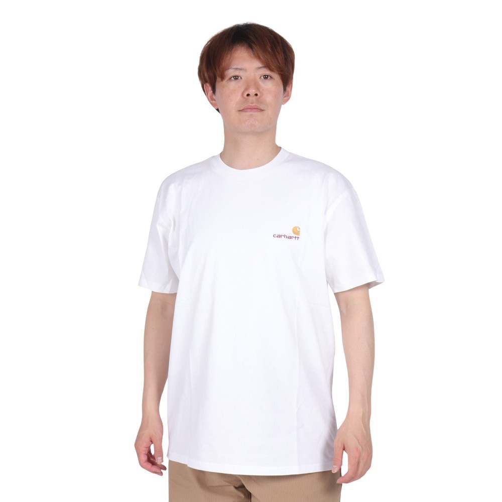 カーハート（CARHARTT）（メンズ）ショートスリーブ AMERICAN SCRIPT Tシャツ I02995602XX