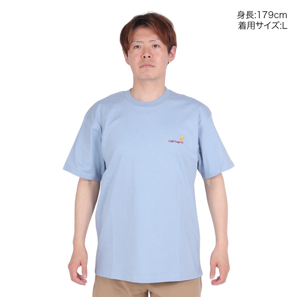 カーハート（CARHARTT）（メンズ）ショートスリーブ AMERICAN SCRIPT Tシャツ I0299560F4XX