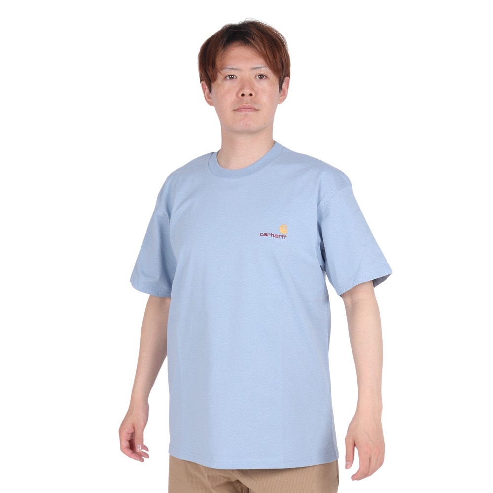 カーハート（CARHARTT）（メンズ）ショートスリーブ AMERICAN SCRIPT Tシャツ I0299560F4XX