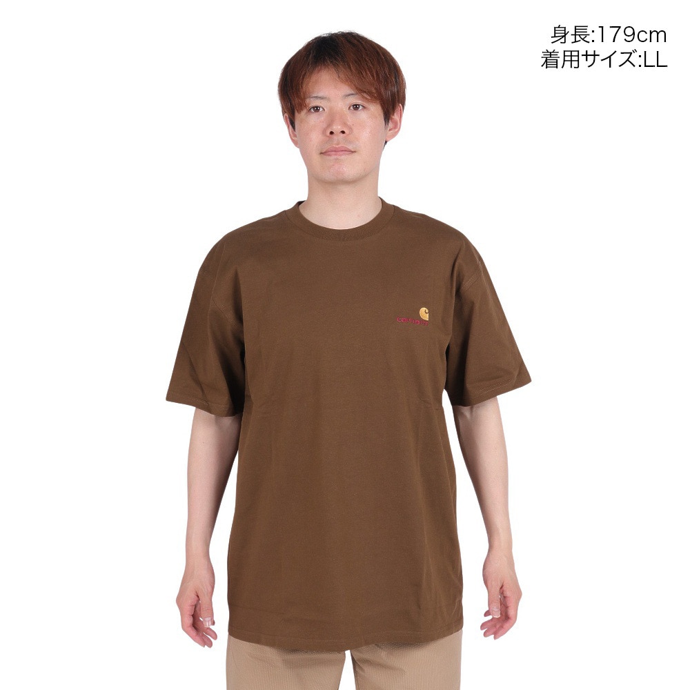 カーハート（CARHARTT）（メンズ）ショートスリーブ AMERICAN SCRIPT Tシャツ I0299561ZDXX