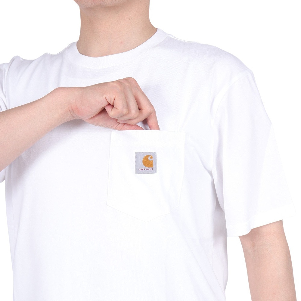 カーハート（CARHARTT）（メンズ）ショートスリーブ ポケット Tシャツ I03043402XX