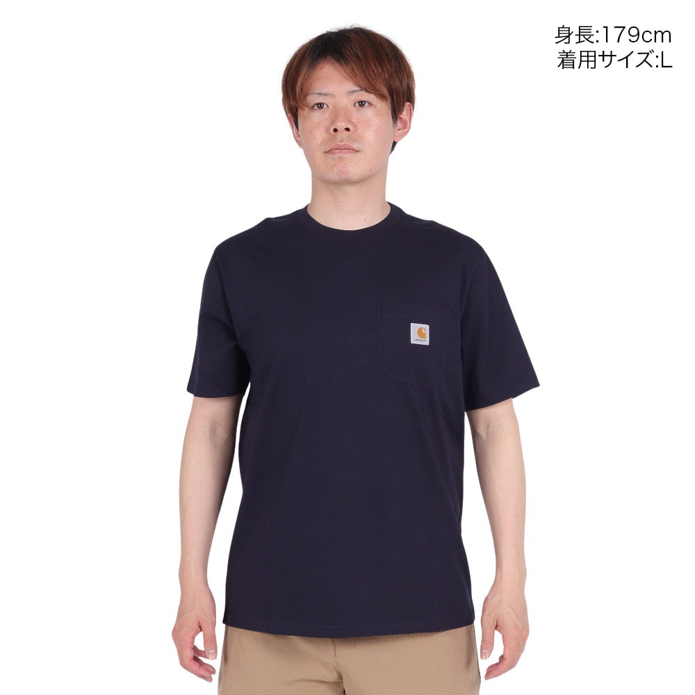 カーハート（CARHARTT）（メンズ）ショートスリーブ ポケット Tシャツ I0304341CXX