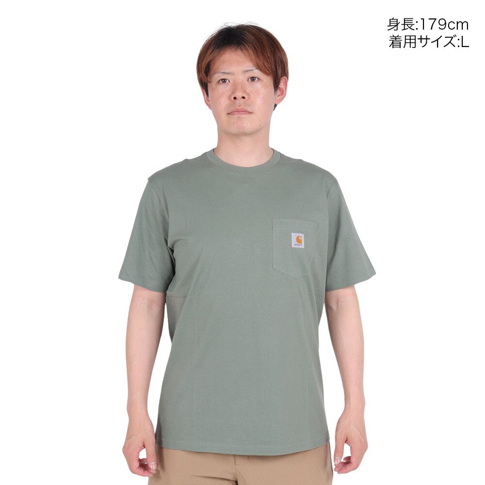 カーハート（CARHARTT）（メンズ）ショートスリーブ ポケット Tシャツ I0304341YFXX