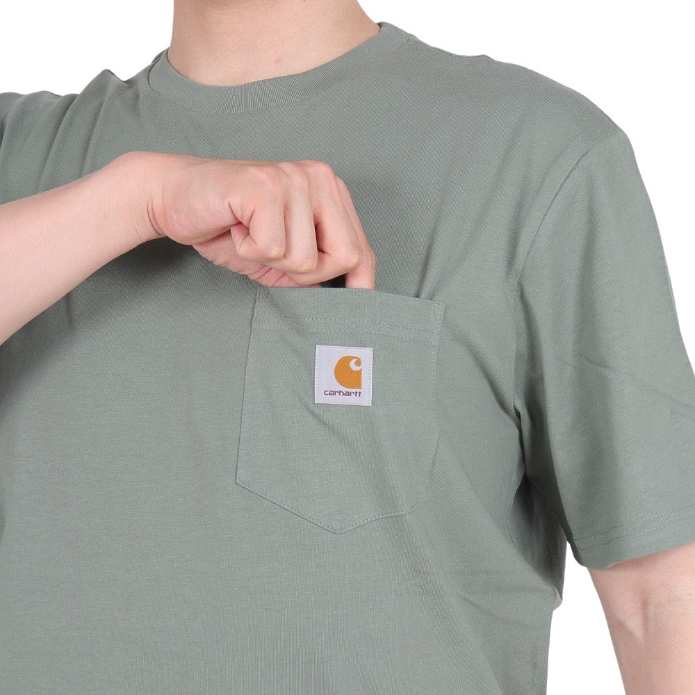 カーハート（CARHARTT）（メンズ）ショートスリーブ ポケット Tシャツ I0304341YFXX