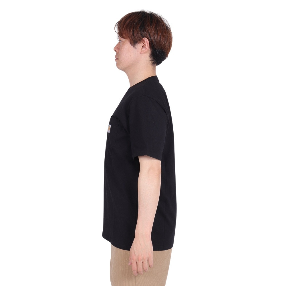 カーハート（CARHARTT）（メンズ）ショートスリーブ ポケット Tシャツ I03043489XX