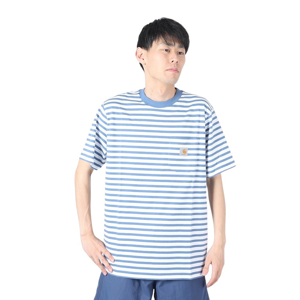 カーハート（CARHARTT）（メンズ）SEIDLER ポケット付き半袖Tシャツ I0323111Z3XX