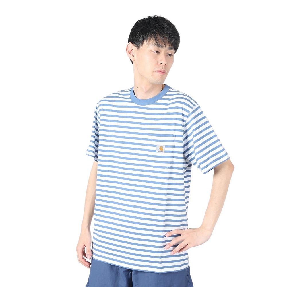 カーハート（CARHARTT）（メンズ）SEIDLER ポケット付き半袖Tシャツ I0323111Z3XX