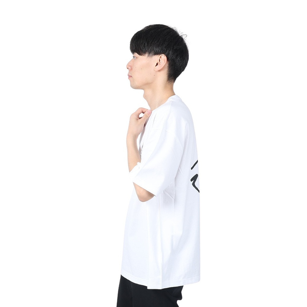 サイラス（SILAS）（メンズ）SILAS×MAW MikeL 半袖Tシャツ 110242011001-WHITE