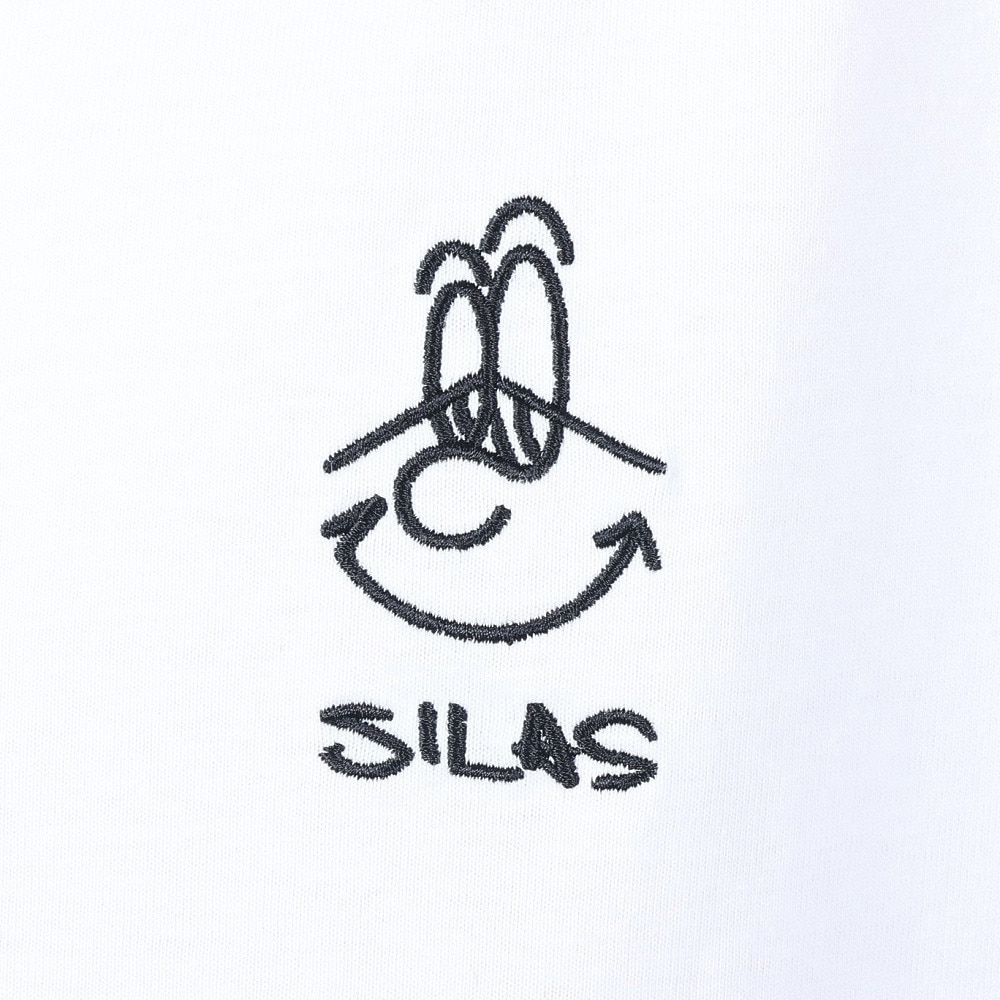 サイラス（SILAS）（メンズ）SILAS×MAW MikeL 半袖Tシャツ 110242011001-WHITE