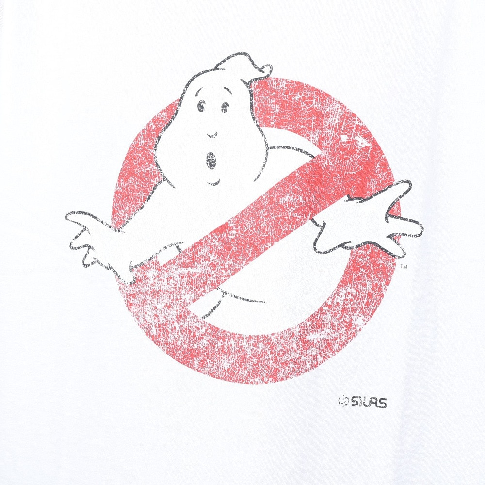 サイラス（SILAS）（メンズ）SILAS×GHOSTBUSTERS 半袖Tシャツ 110242011012-WHITE