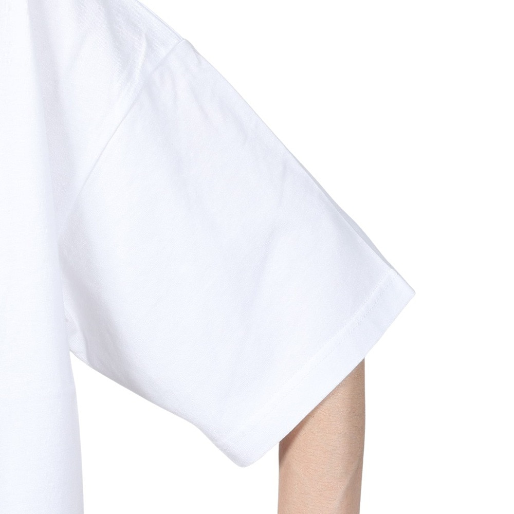 サイラス（SILAS）（メンズ）ベーシックロゴ ワイド 半袖Tシャツ 110242011014-WHITE